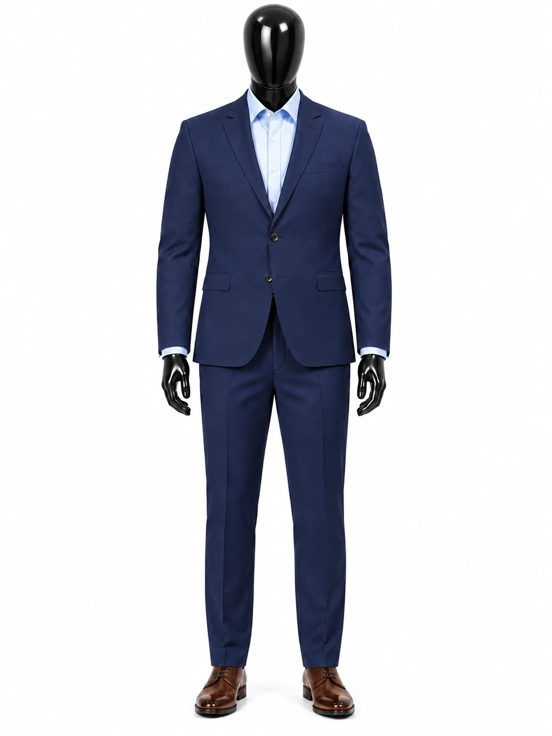 Terno azul-marinho masculino